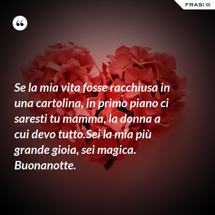 Sei La Mia Unica Ragione Di Vita