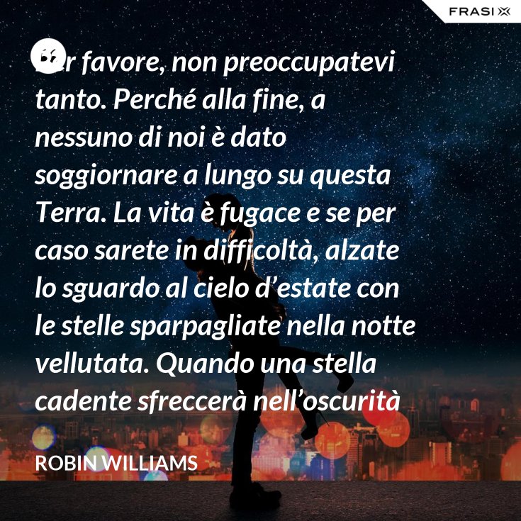 Pensavo Che La Cosa Peggiore Nella Vita Fosse Restare Solo