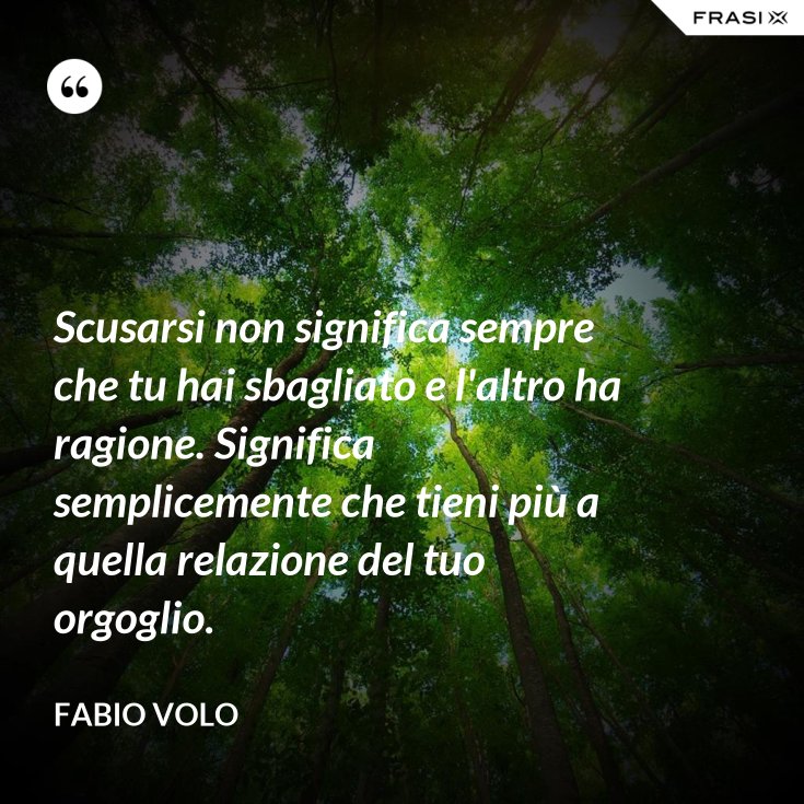 Chiedere Scusa Anche Se Si Ha Ragione Frasi