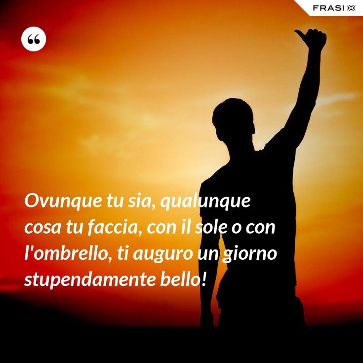 Perché Ovunque Tu Sia Non Sei Qui