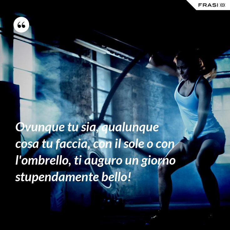 Perché Ovunque Tu Sia Non Sei Qui