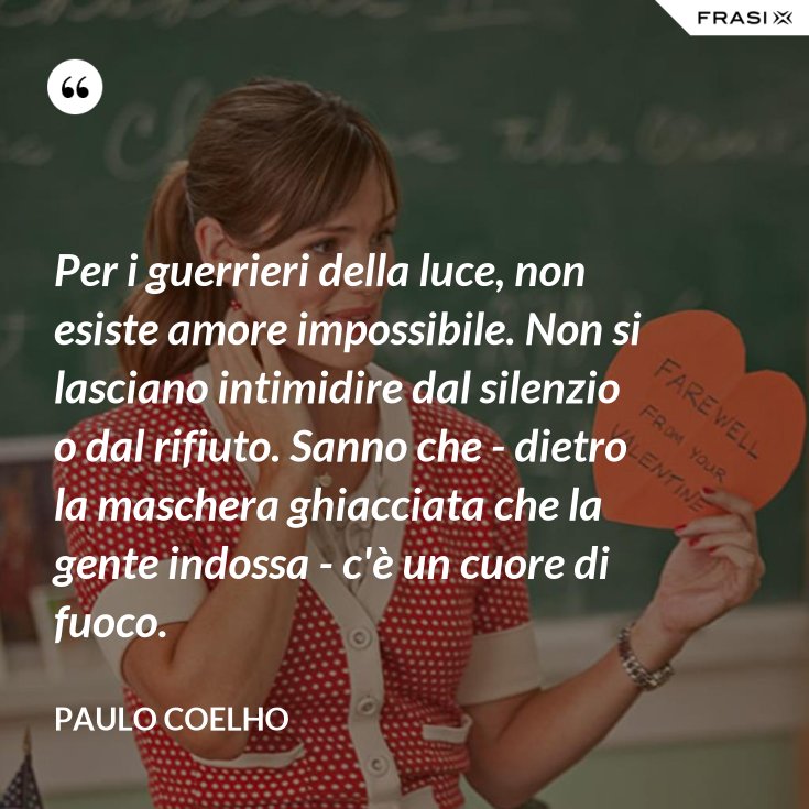 L Amore Che Non Si Dimostra Non Esiste