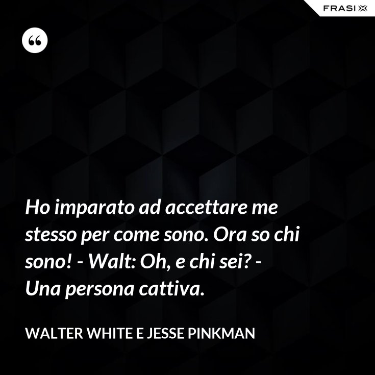 E Me So Interrogato E Ho Convenuto