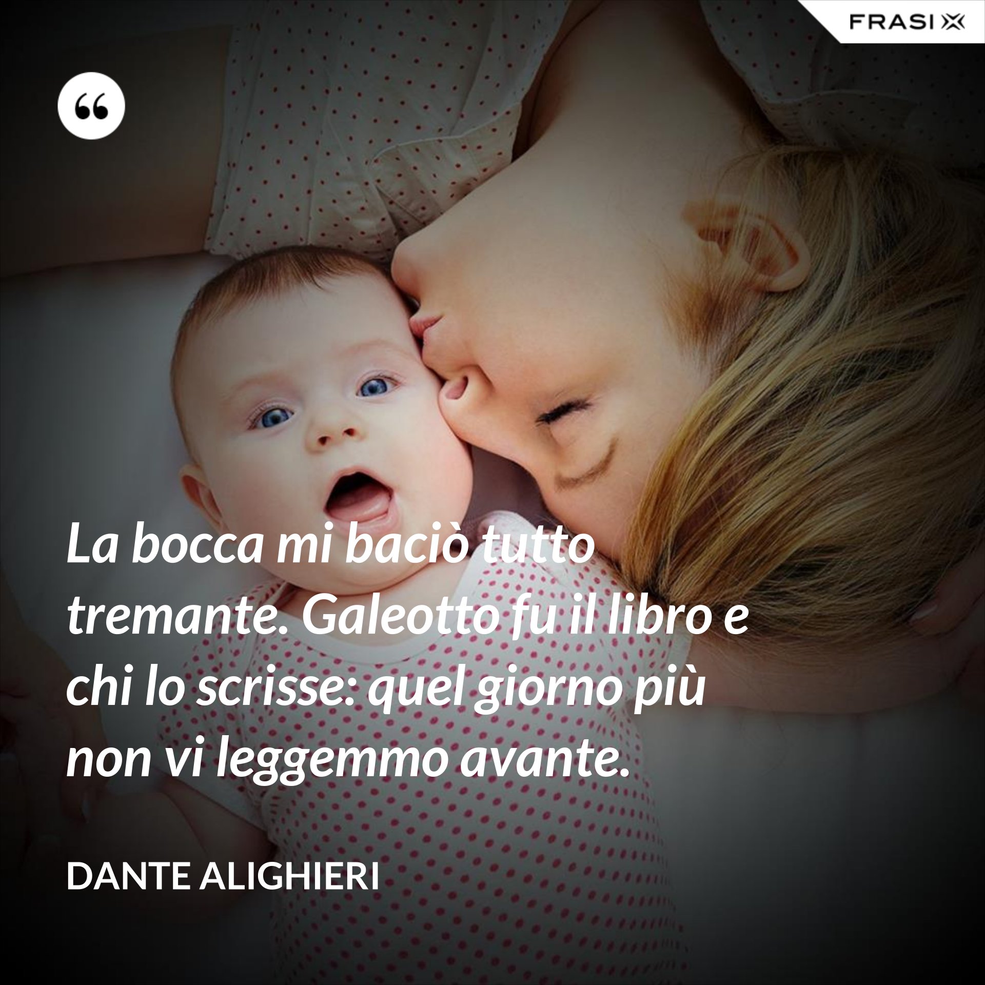Quel Giorno Più Non Vi Leggemmo Avante