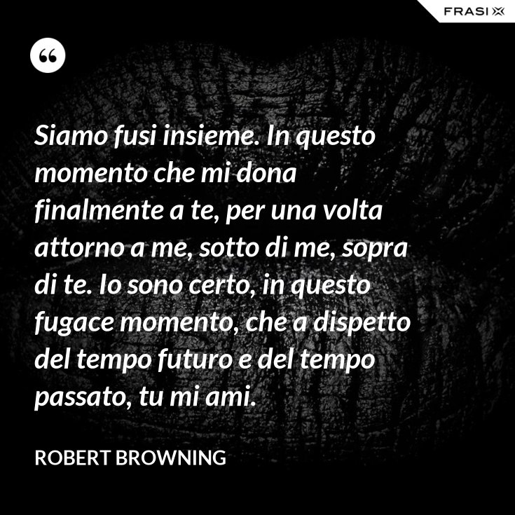 In Questo Momento Siamo Io E Te