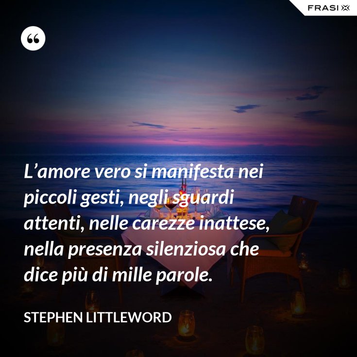 I Gesti Valgono Più Di Mille Parole