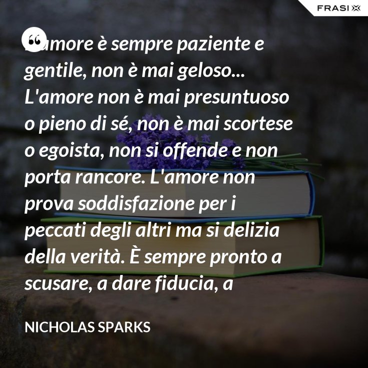 L Amore Che Non Si Dimostra Non Esiste