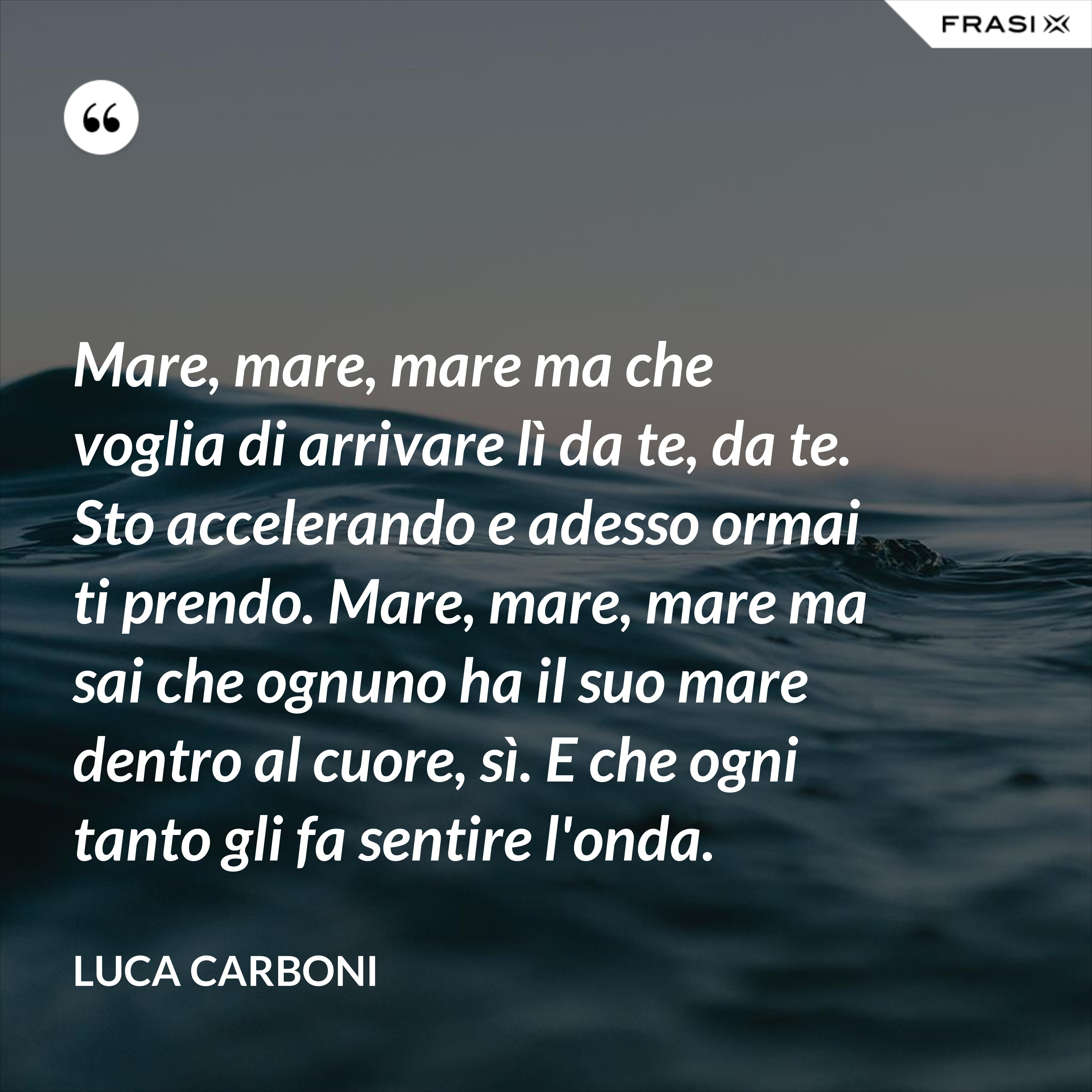 Ti scrivo una lettera luca carboni