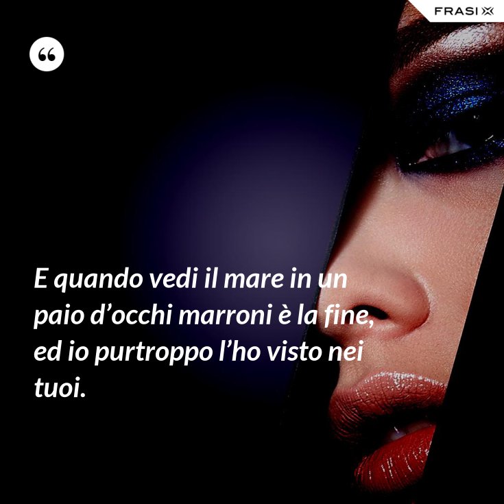 Tutto Il Mare è Nei Tuoi Occhi