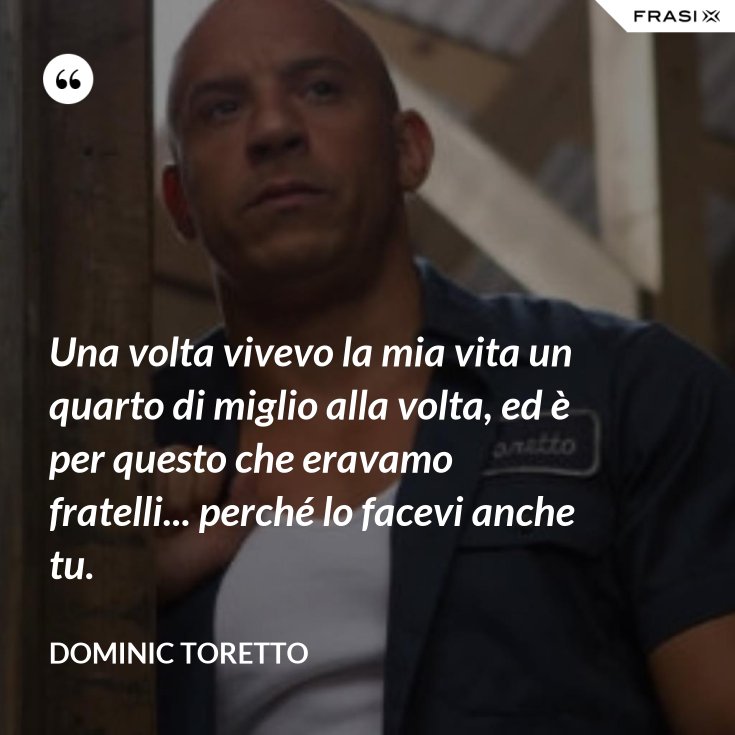Vivo La Mia Vita Un Quarto Di Miglio Alla Volta