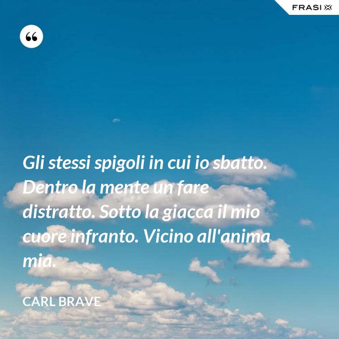 Quello A Cui Pensa Il Distratto