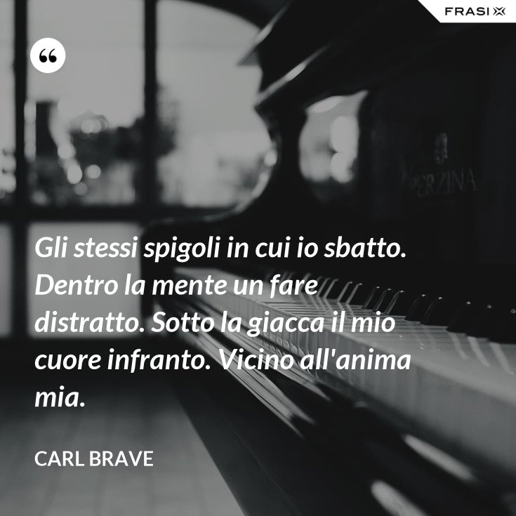 Quello A Cui Pensa Il Distratto