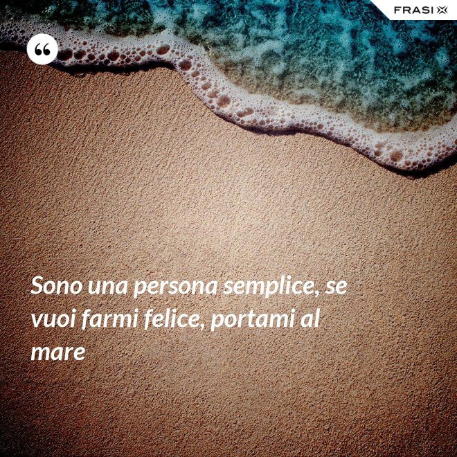 Caro Diario Sono Felice Solo In Mare