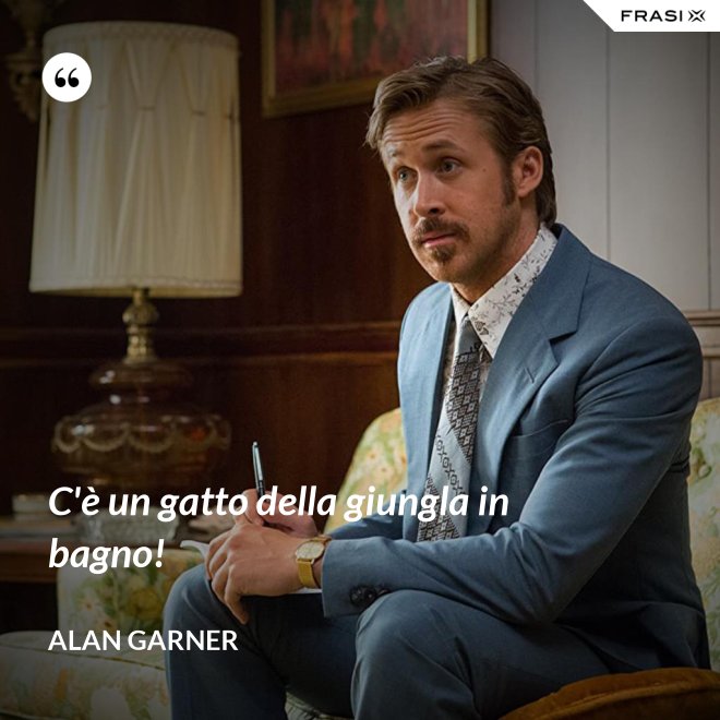 C'è un gatto della giungla in bagno! - Alan Garner