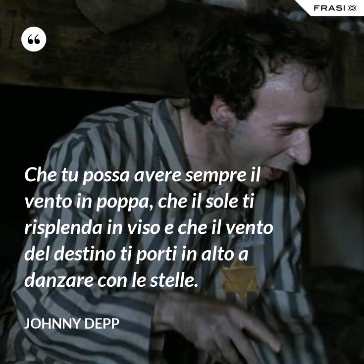 Che Tu Possa Avere Sempre Il Vento In Poppa
