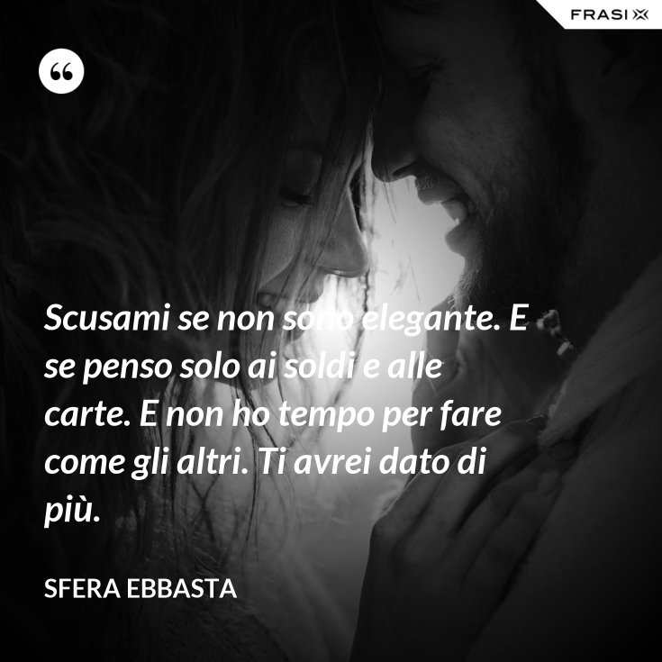 E Scusa Sai Ma Non Ci Penso Piu
