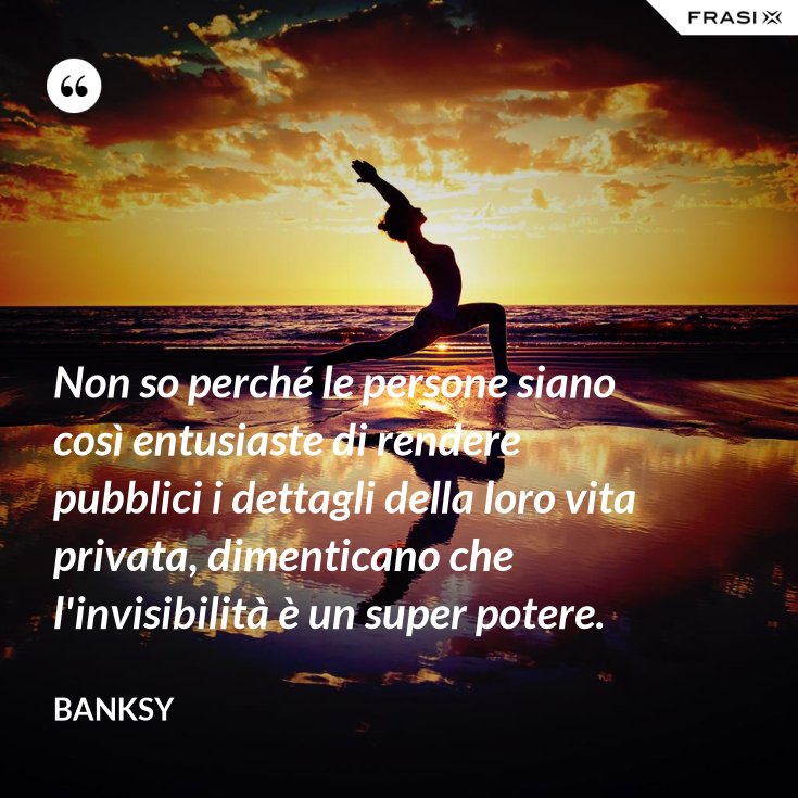 Io Penso Che Le Persone Non Si Dimenticano