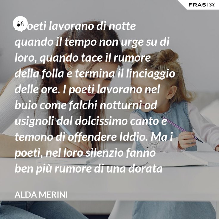 I Poeti Lavorano Di Notte Figure Retoriche