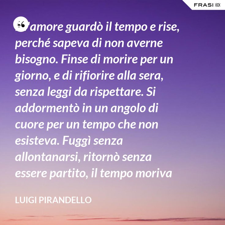 C è Un Tempo Per Ogni Cosa Poesia