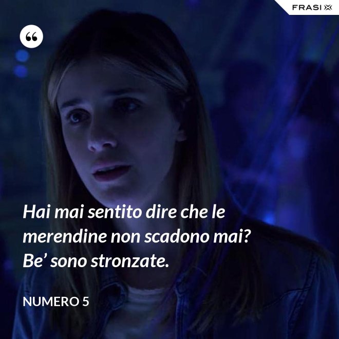 Hai mai sentito dire che le merendine non scadono mai? Be’ sono stronzate. - Numero 5