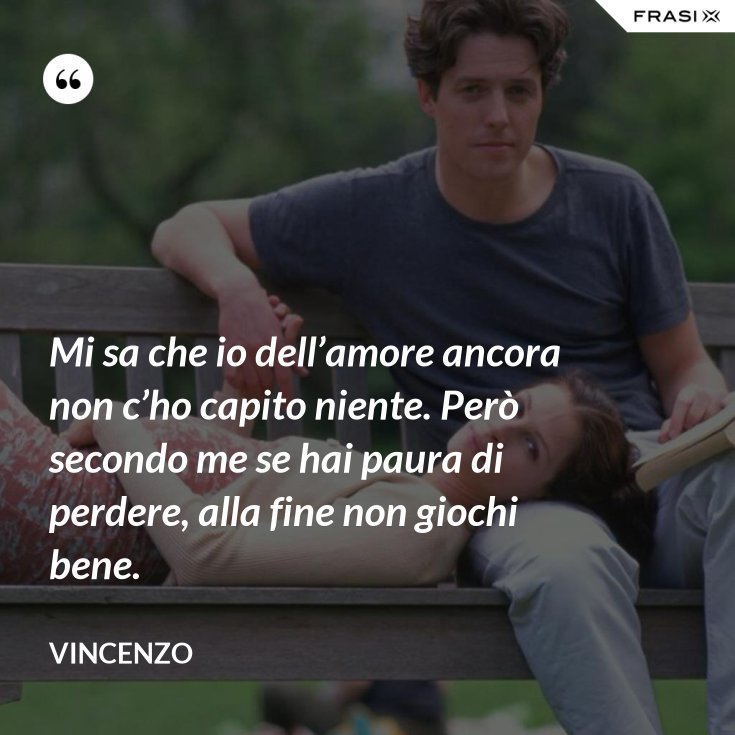 Non Ho Niente Se Non Mi Ami