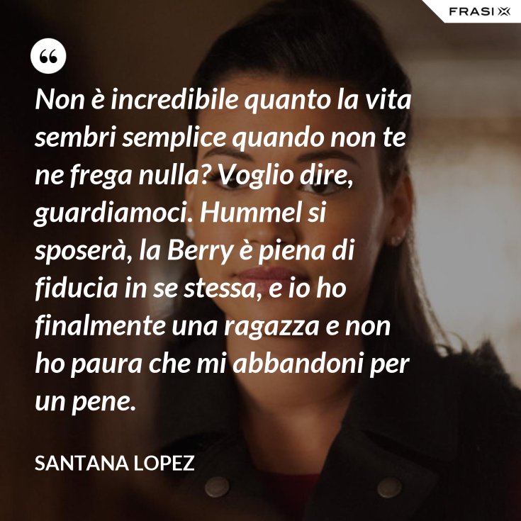Quando Non Te Ne Frega Più Niente