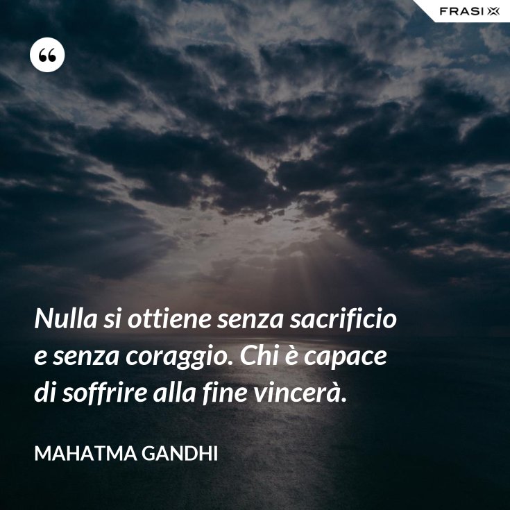 Sii Il Cambiamento Che Vuoi Vedere Nel Mondo