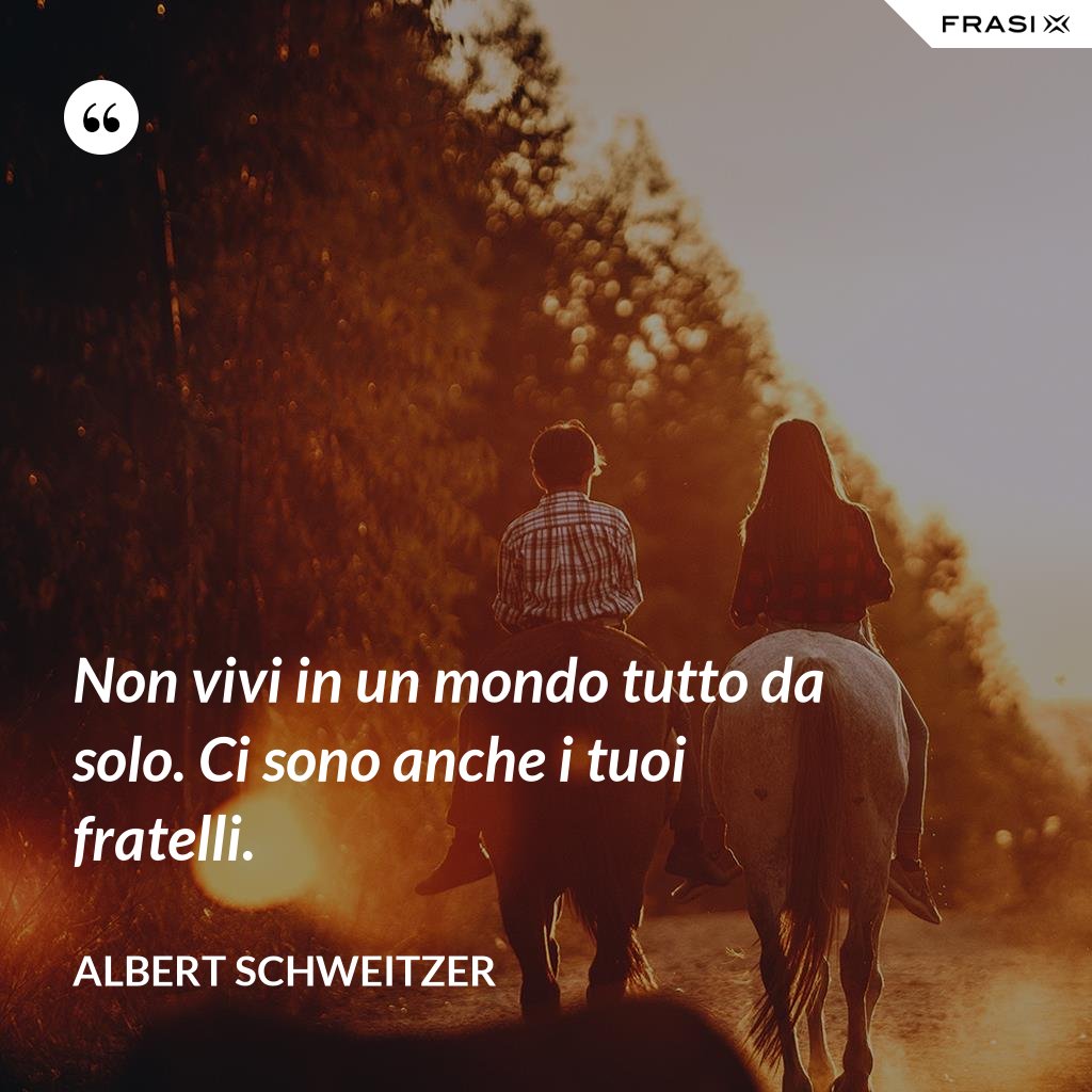 Frasi E Citazioni Bellissime Da Dedicare A Tuo Fratello