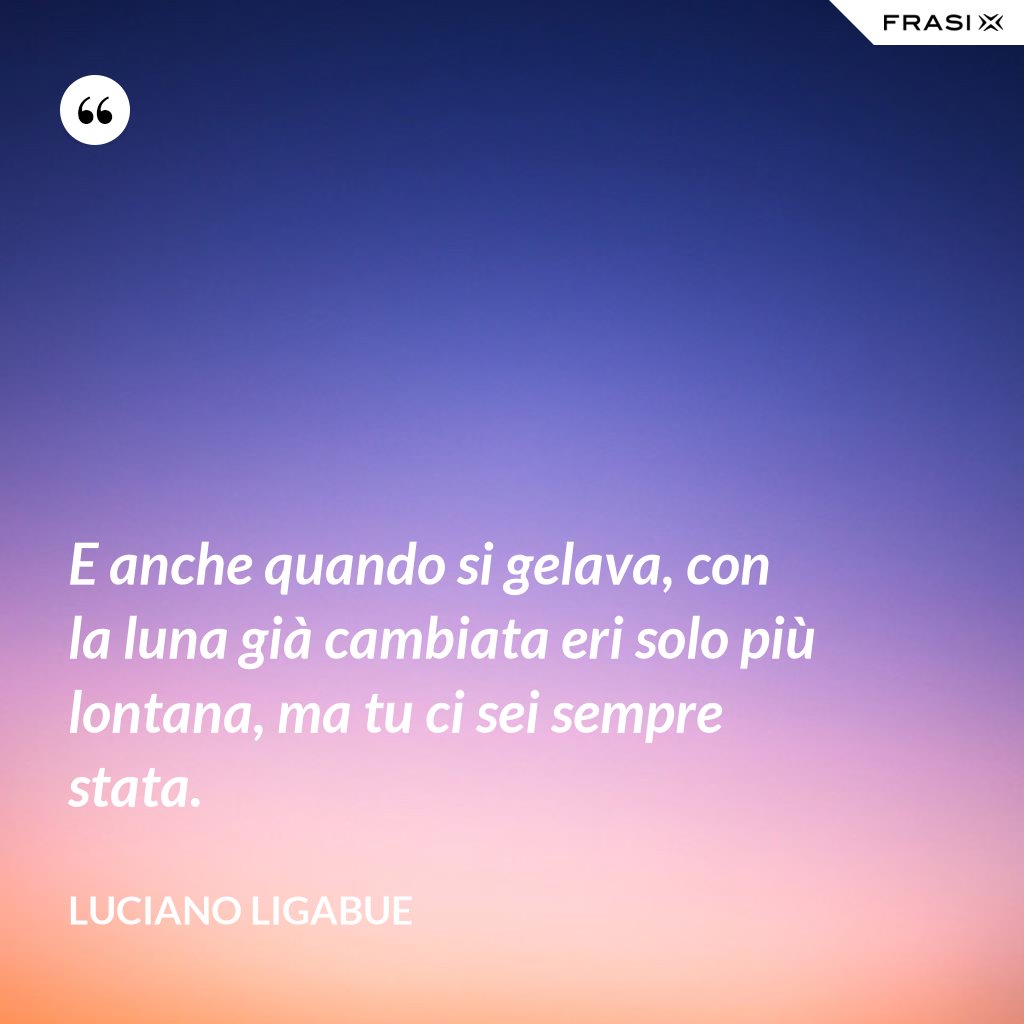 Portami ovunque, portami al mare, portami dove non serve sognare.