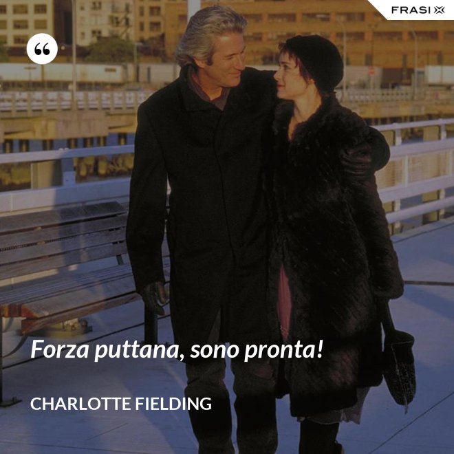 Forza puttana, sono pronta! - Charlotte Fielding