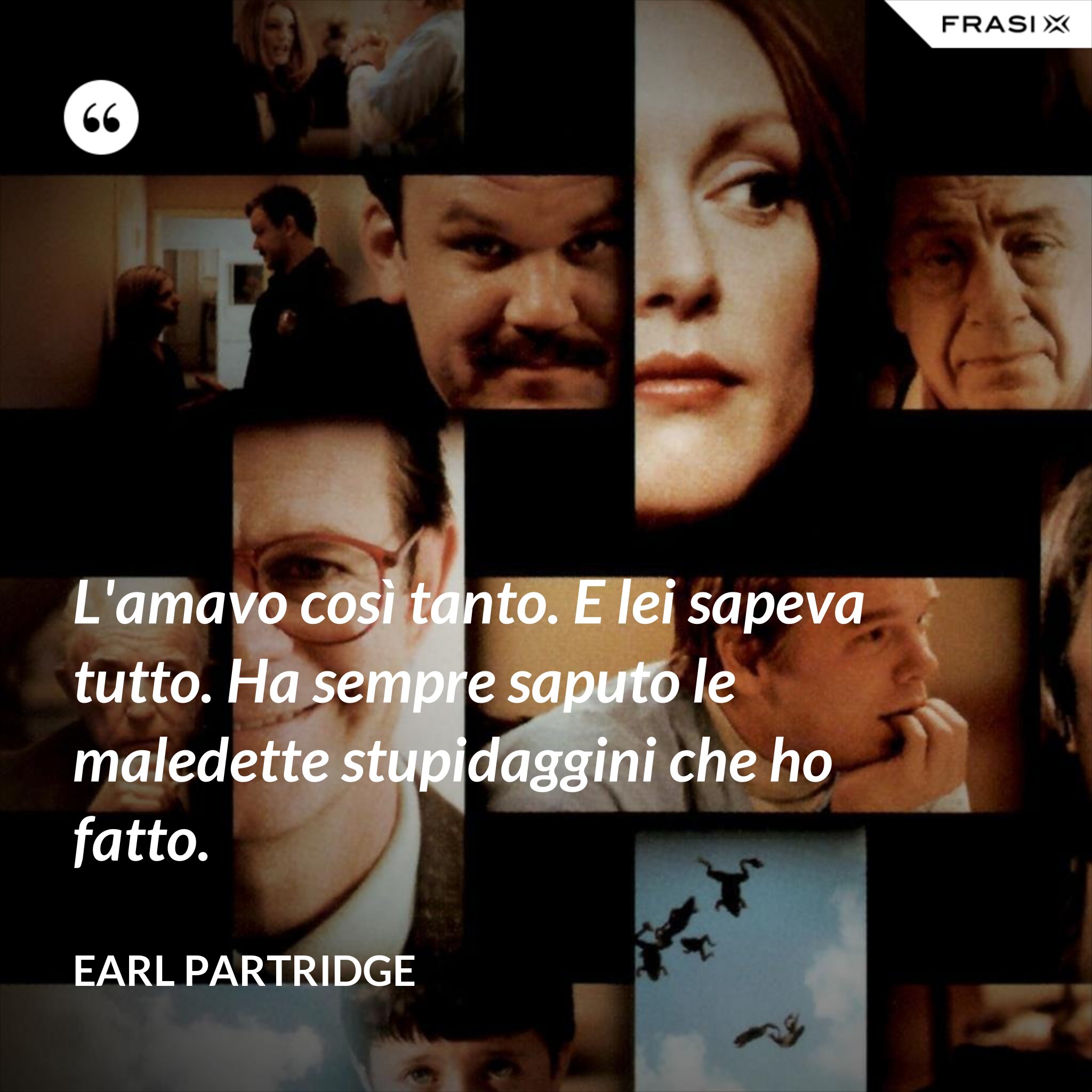 Ho Solo Fatto A Pezzi Mia Moglie