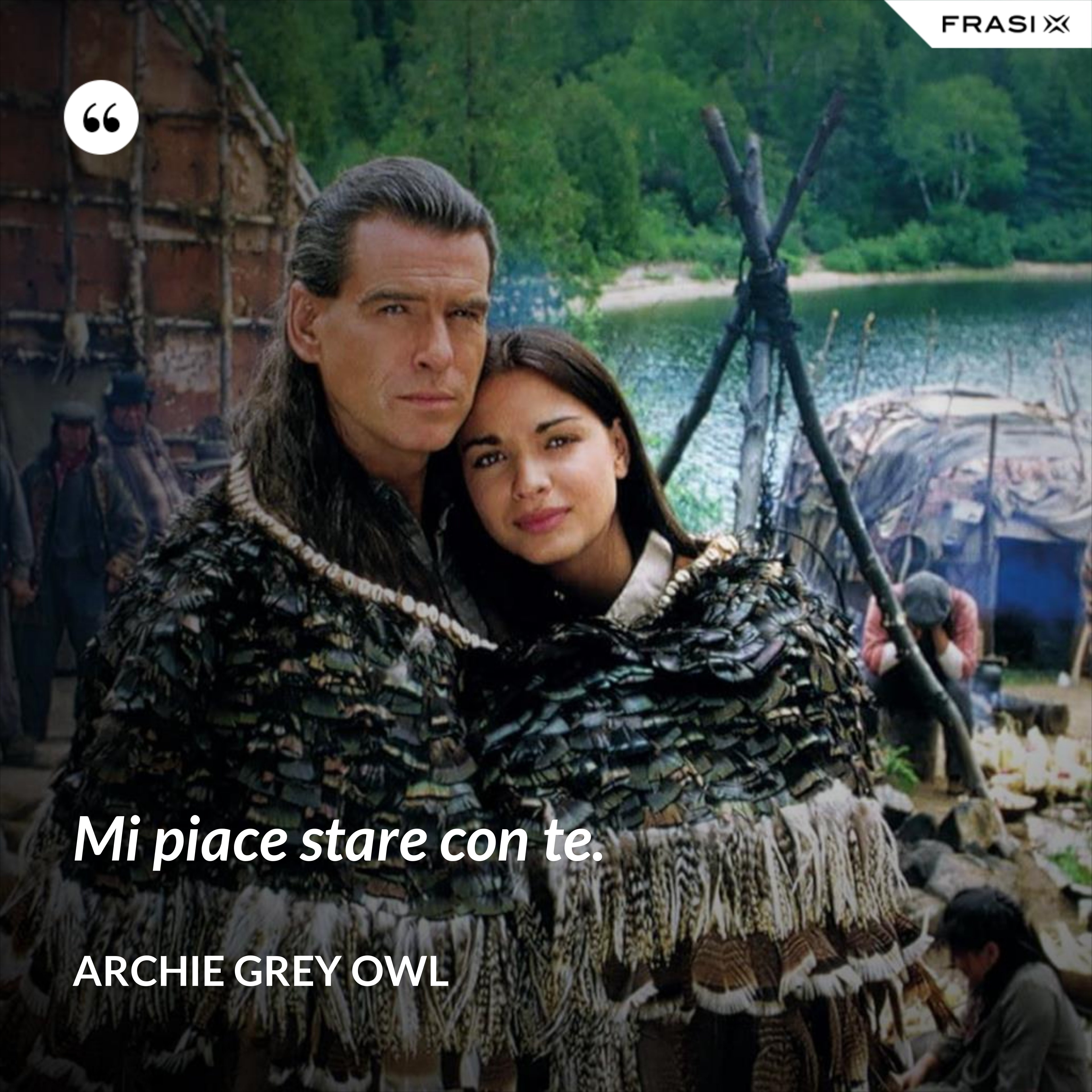 Mi piace stare con te. - Archie Grey Owl