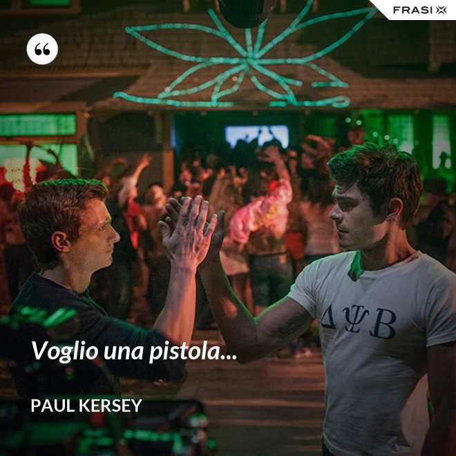 Voglio una pistola... - Paul Kersey