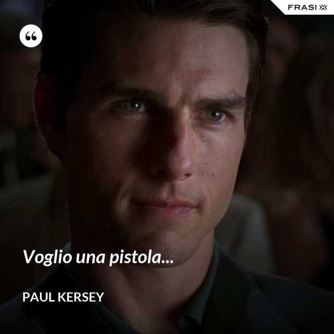 Voglio una pistola... - Paul Kersey
