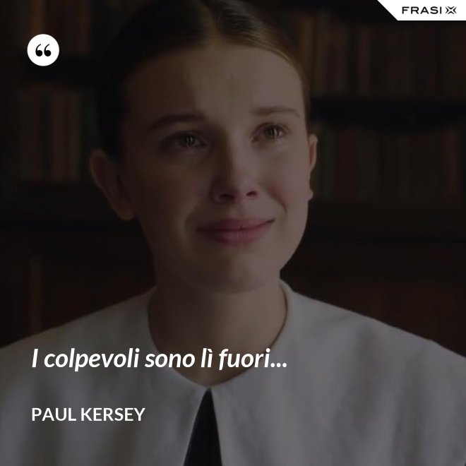 I colpevoli sono lì fuori... - Paul Kersey