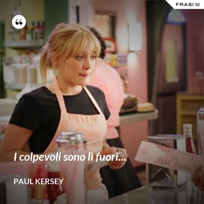I colpevoli sono lì fuori... - Paul Kersey