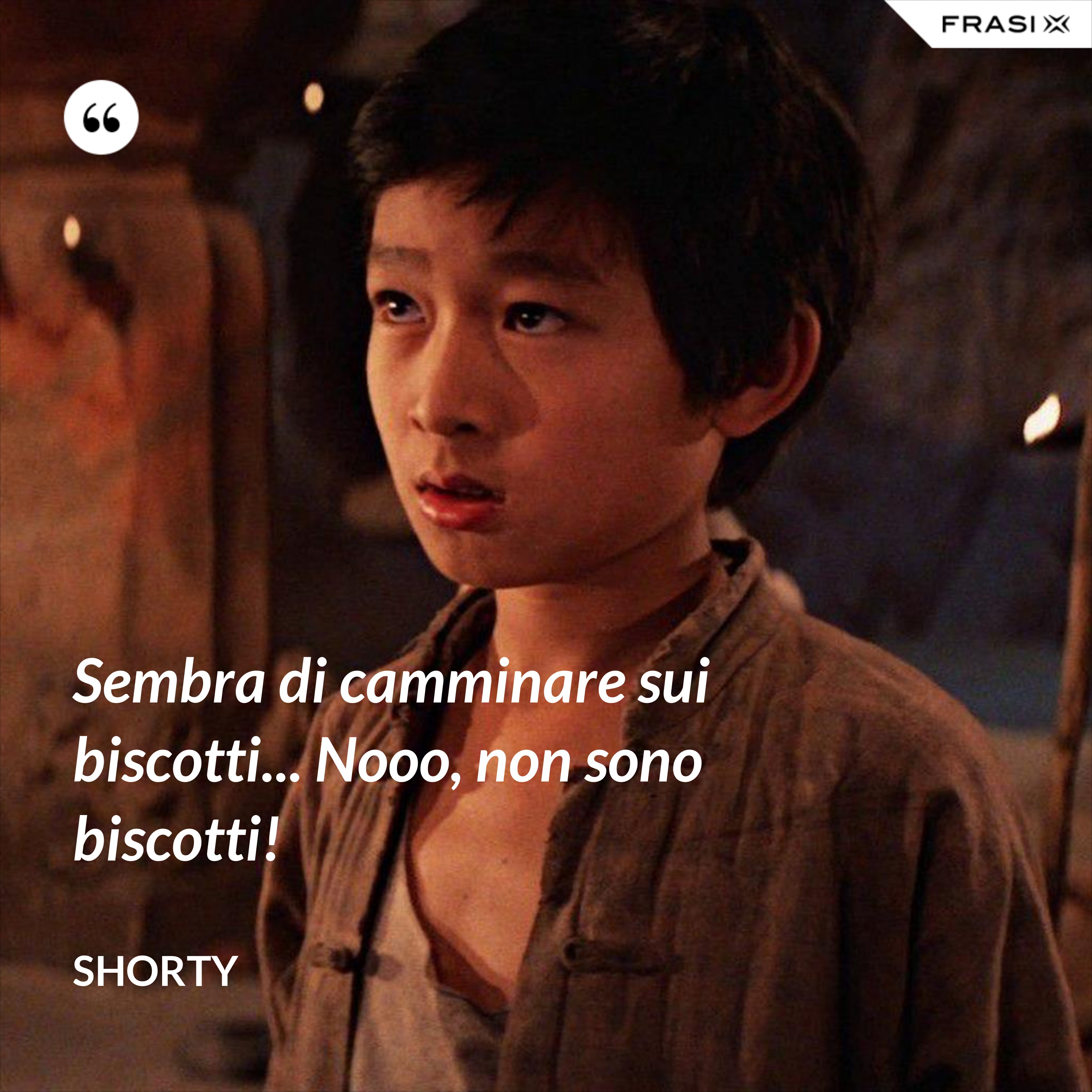 Sembra di camminare sui biscotti... Nooo, non sono biscotti! - Shorty