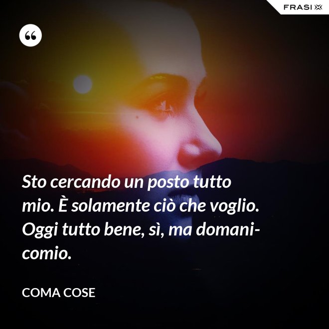 Ma Stanotte è Solamente Te Che Voglio