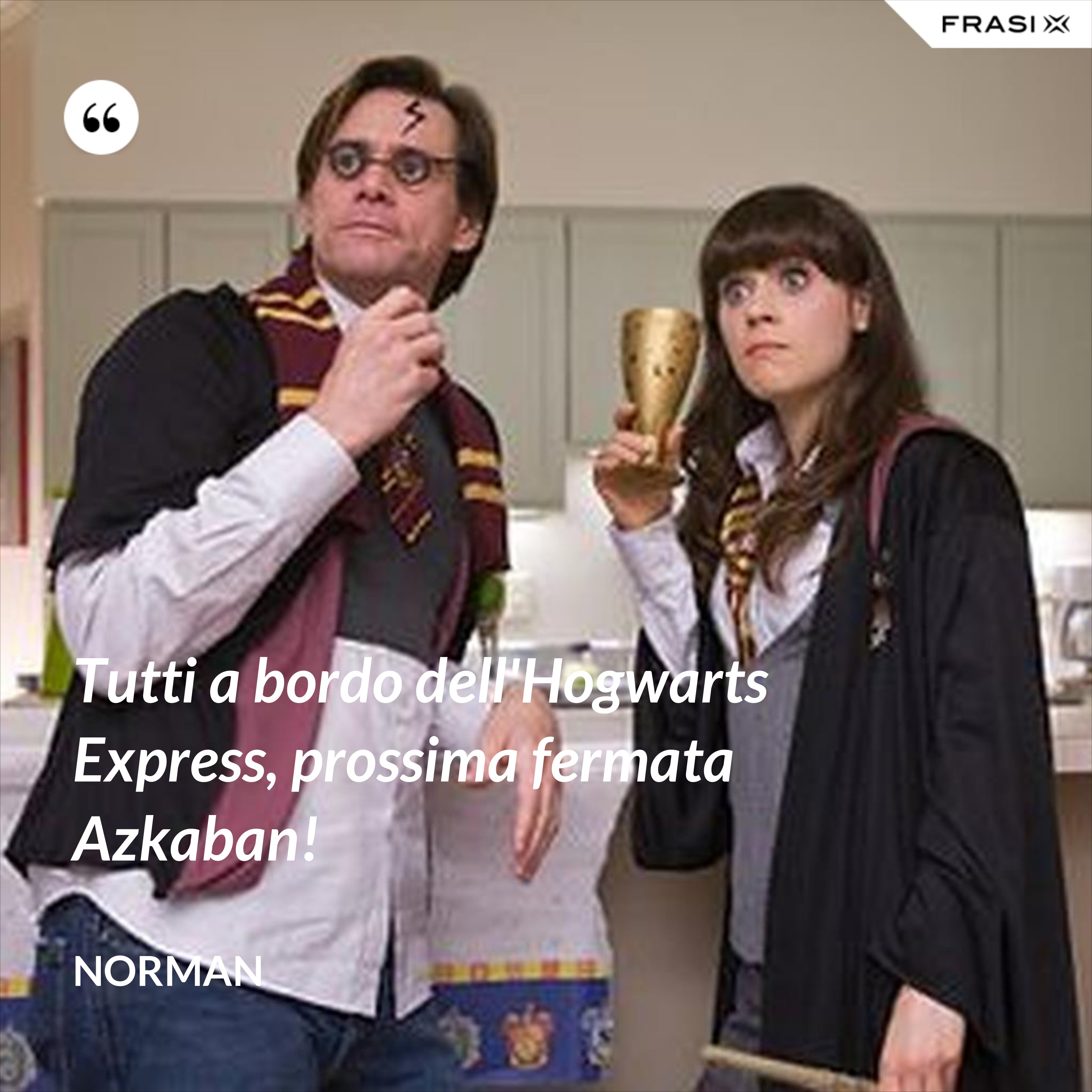 Tutti a bordo dell'Hogwarts Express, prossima fermata Azkaban! - Norman