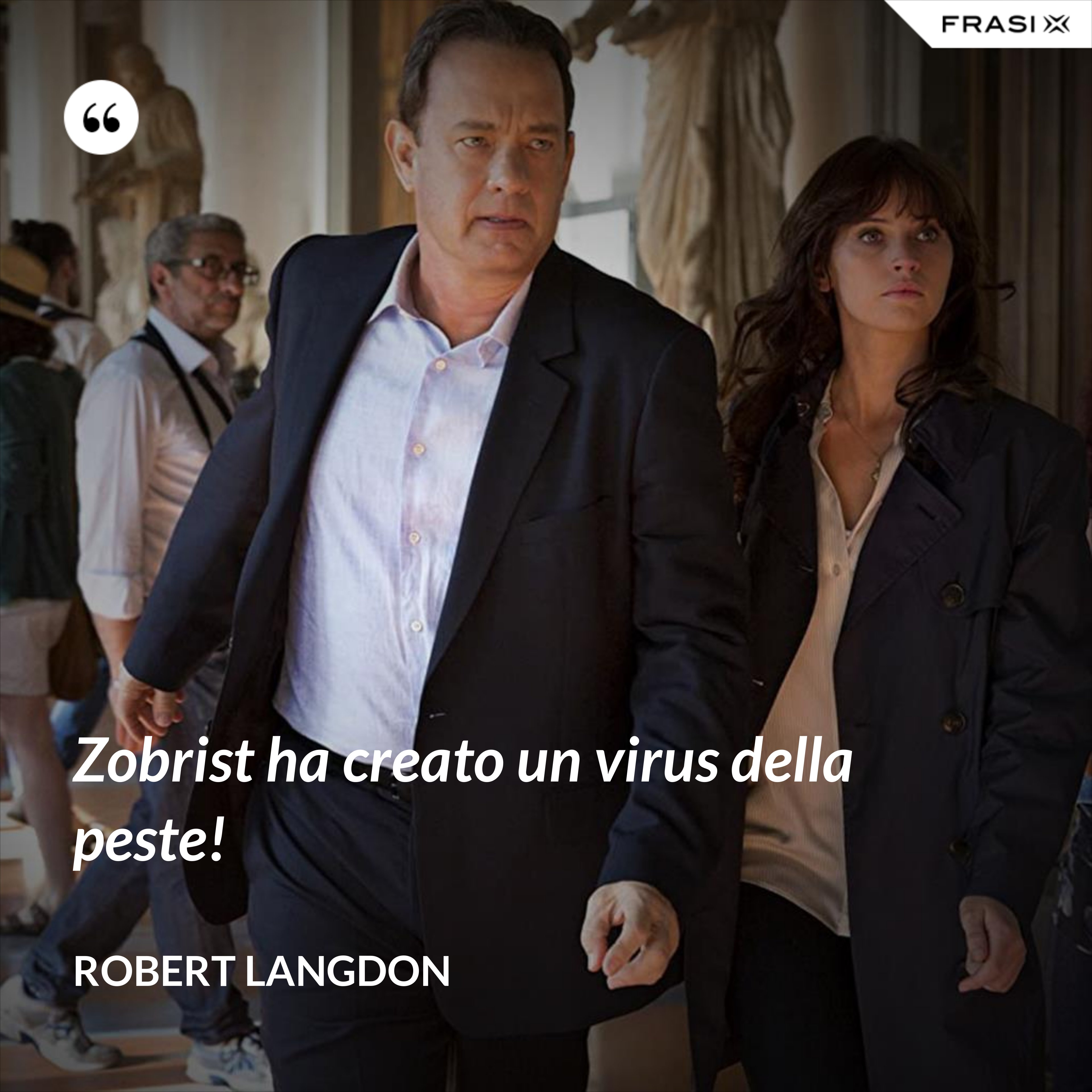 Zobrist ha creato un virus della peste! - Robert Langdon