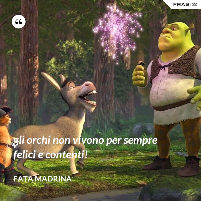 gli orchi non vivono per sempre felici e contenti! - Fata Madrina