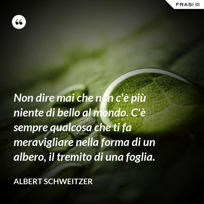 Non C è Niente Al Mondo Che Vorrei