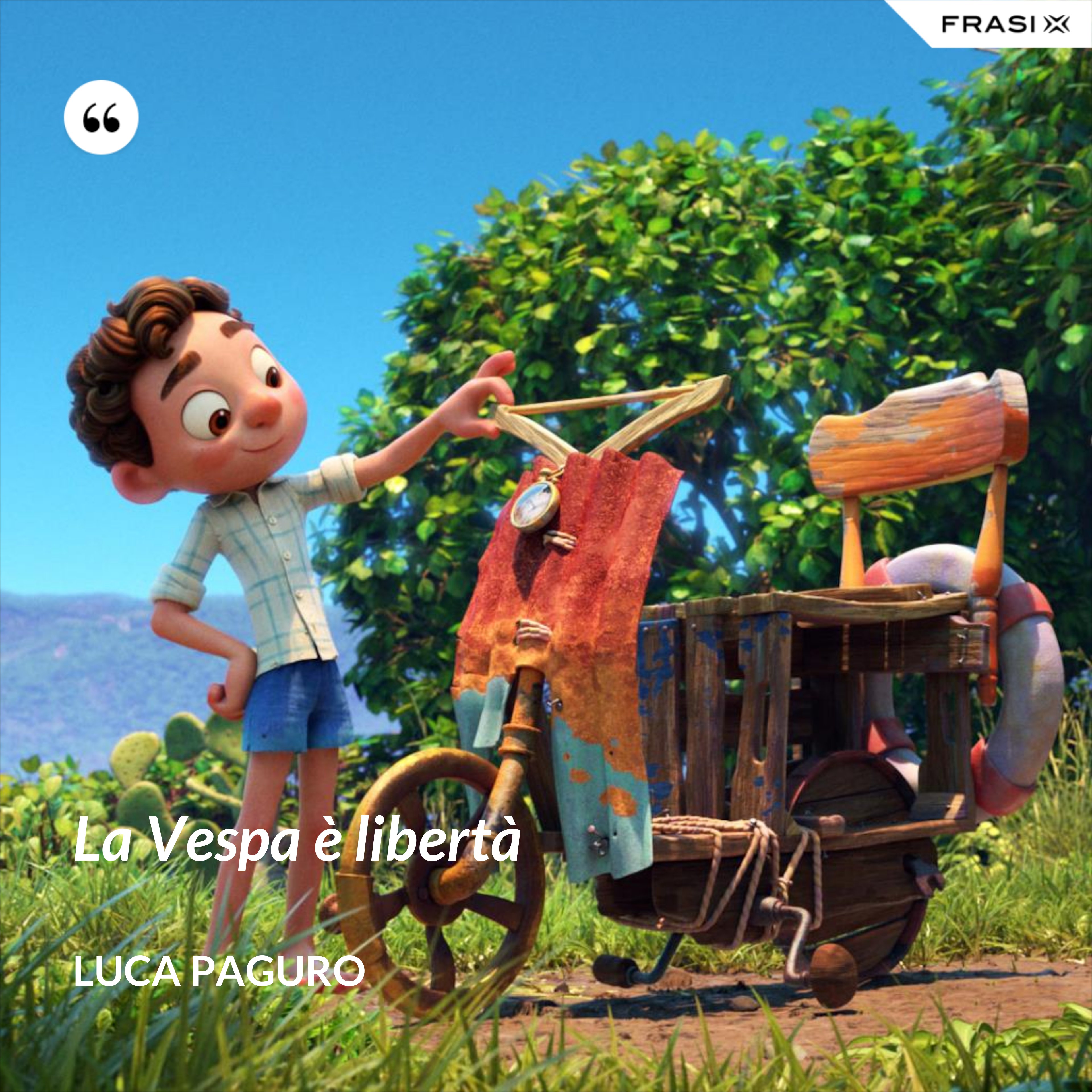 La Vespa è libertà - Luca Paguro