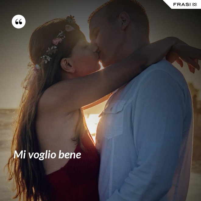 Mi voglio bene - Anonimo
