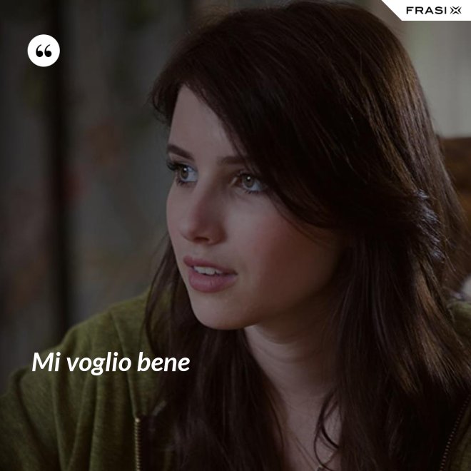 Mi voglio bene - Anonimo