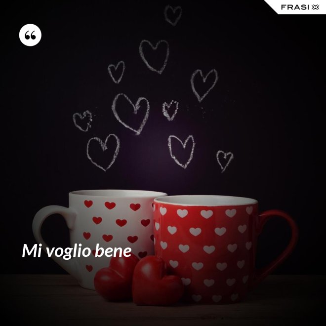 Mi voglio bene - Anonimo