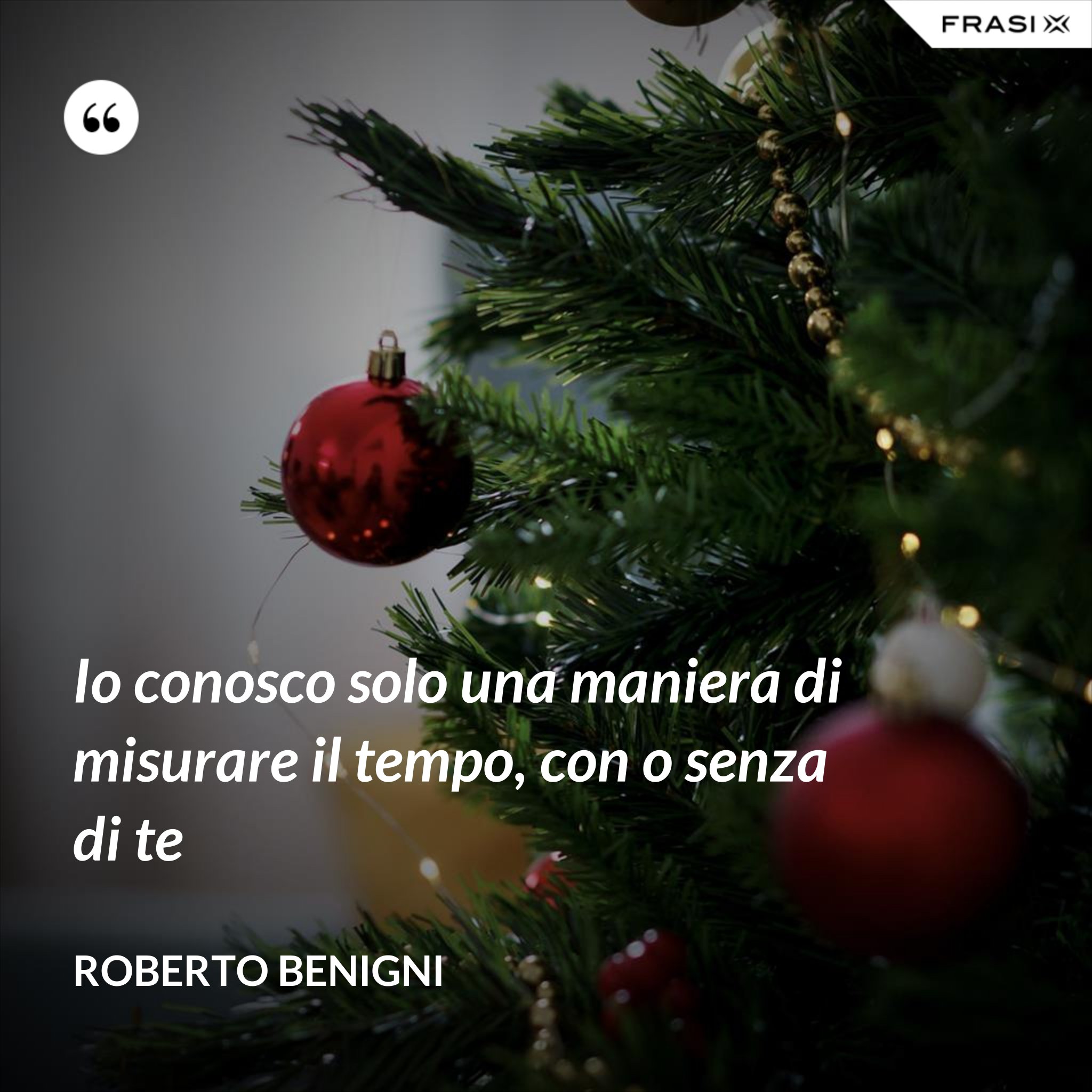 Conosco Una Sola Maniera Di Misurare Il Tempo