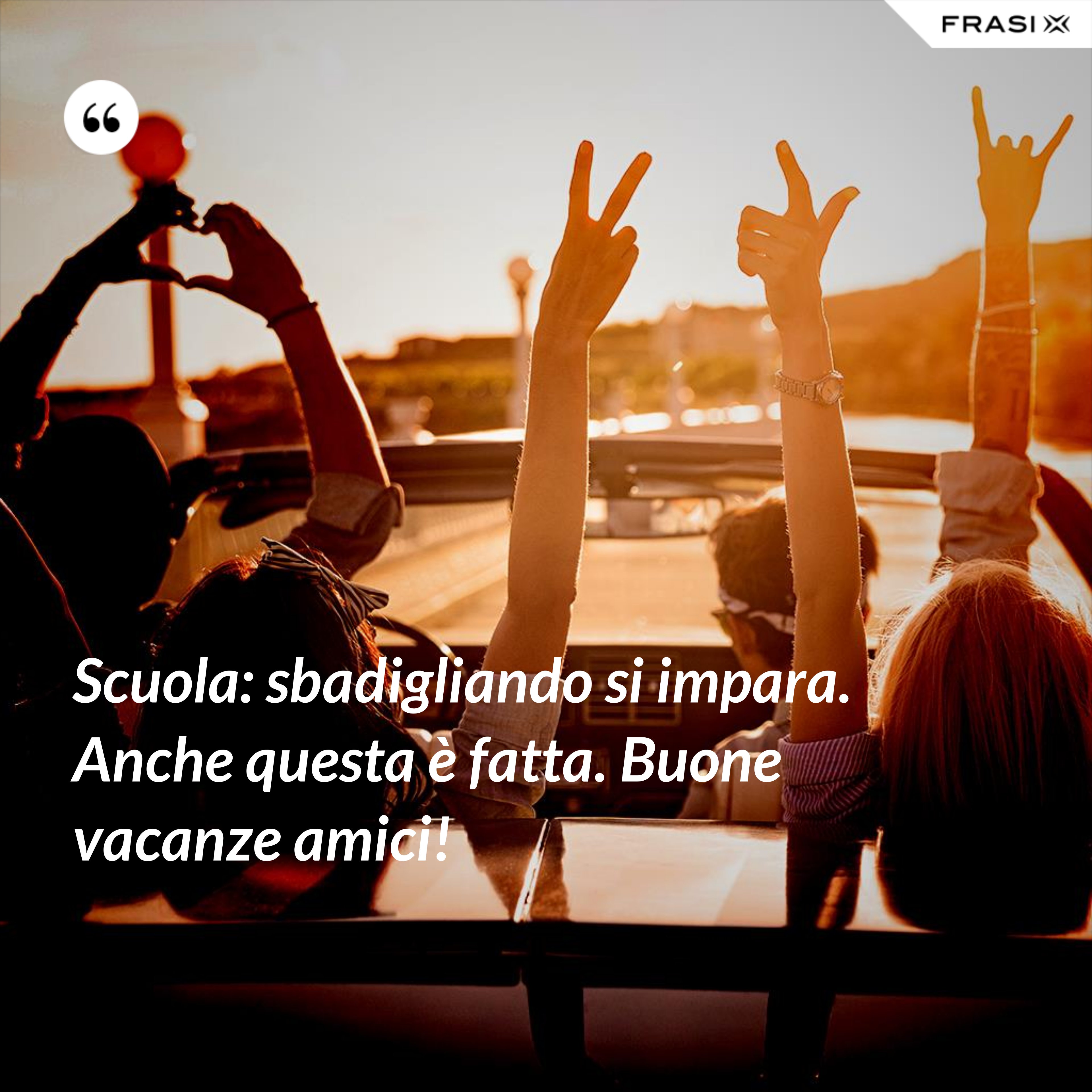 Scuola: sbadigliando si impara. Anche questa è fatta. Buone vacanze amici! - Anonimo
