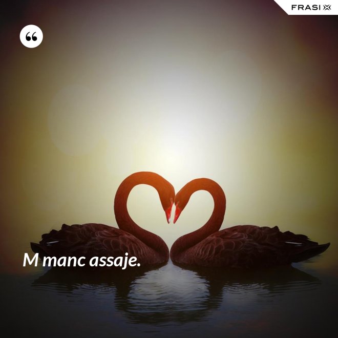 M manc assaje. - Anonimo