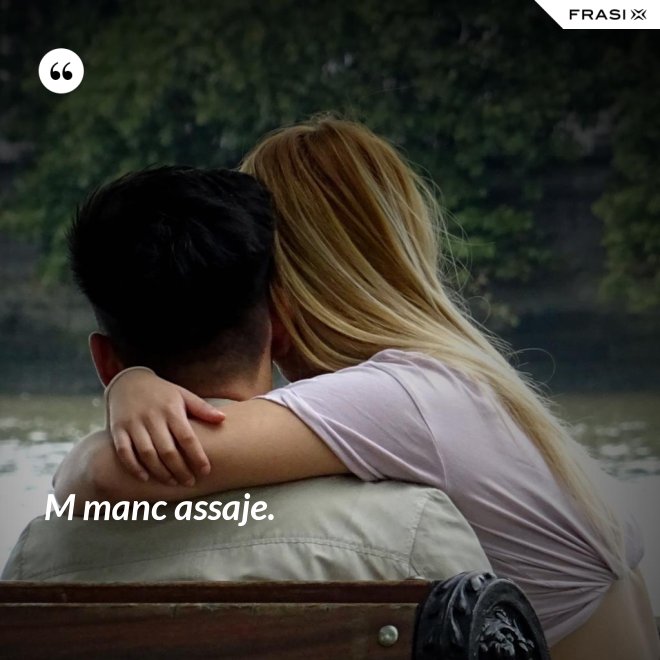 M manc assaje. - Anonimo
